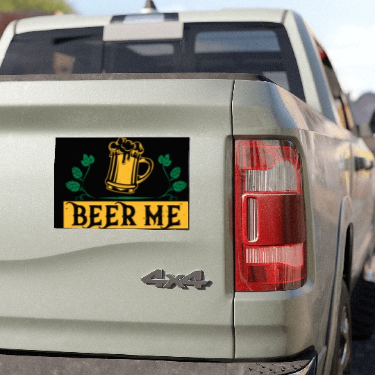 BEER ME Car Magnets
