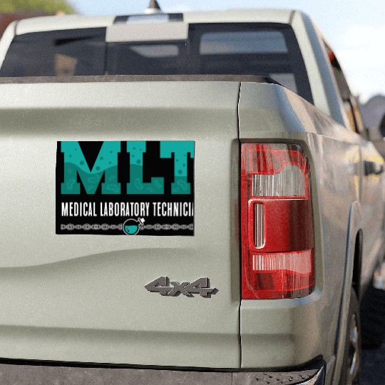 Lab Tech MLT Medical Laboratory Technician Science Car Magnets