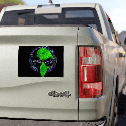 Alien Gift Extraterrestrial UFO AREA 51 Sci-fi Car Magnets