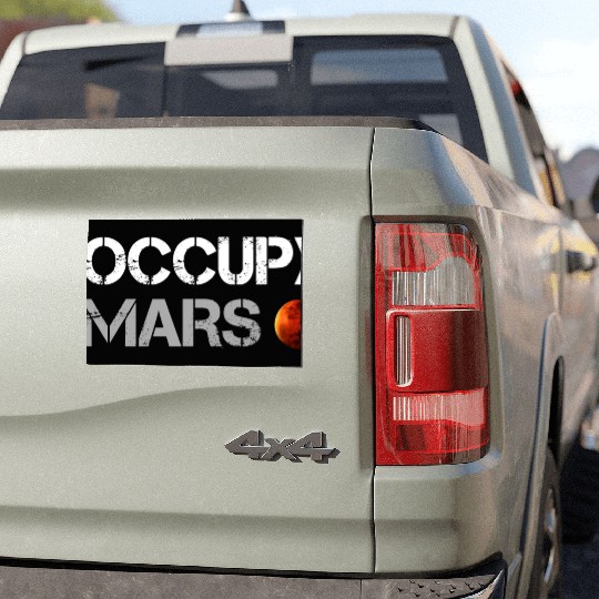 OCCUPY MARS Car Magnets