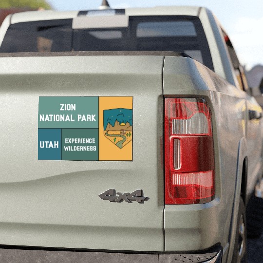 Zion National Park Car Magnets