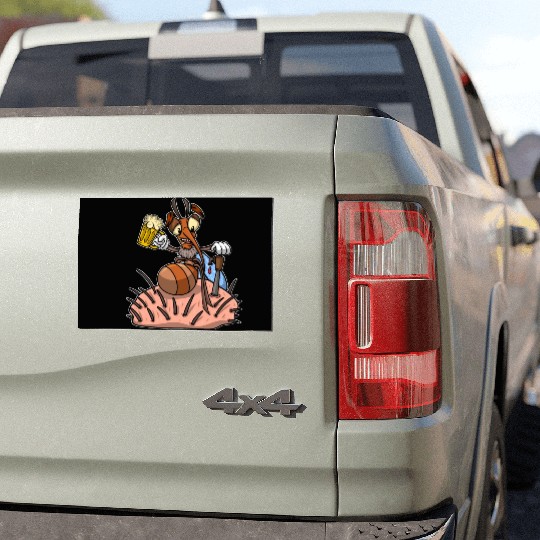 Insect Mosquito Drinking Beer Mosquitoes Car Magnets