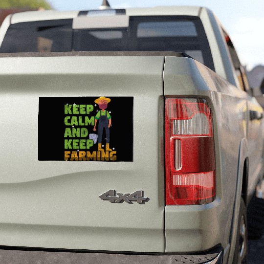 Agriculture Tractor Cows Grain Car Magnets