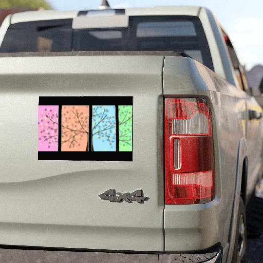 Four Seasons Car Magnets