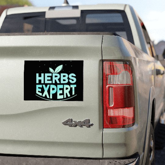 Herbs Expert Herbalism Herb Herbalist Gardening Car Magnets