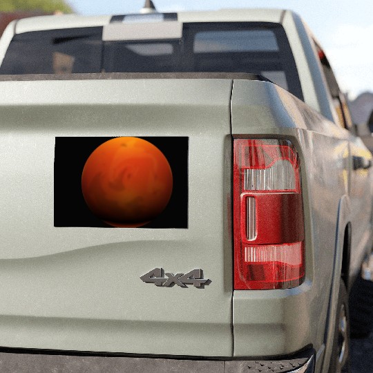 Mars Planet Car Magnets