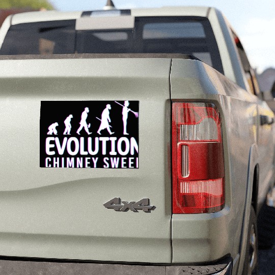 Happiness Fireplace Master Car Magnets