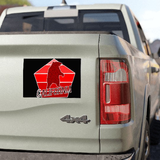 California Bear Flag Car Magnets