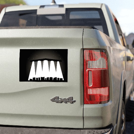 Black Triangle, Phoenix Lights Car Magnets