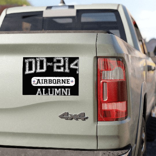 DD-214 US Airborne Alumni Car Magnets