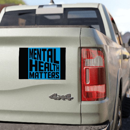 mental health matters quote Car Magnets