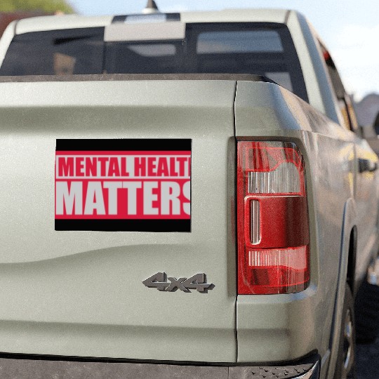 mental health matters quote Car Magnets