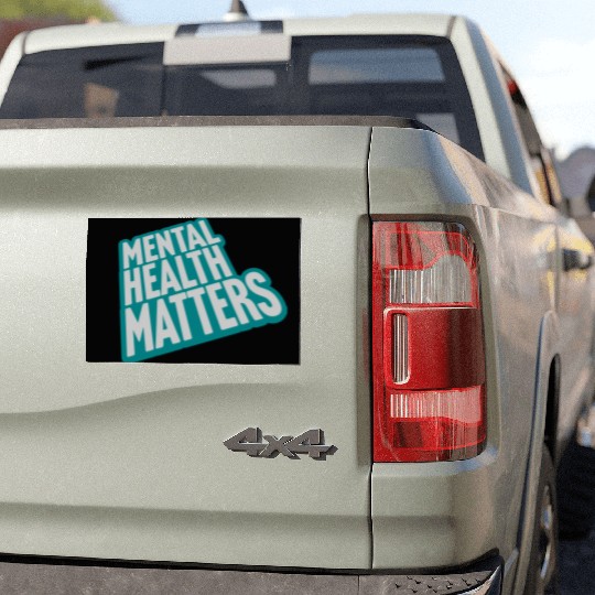mental health matters quote Car Magnets