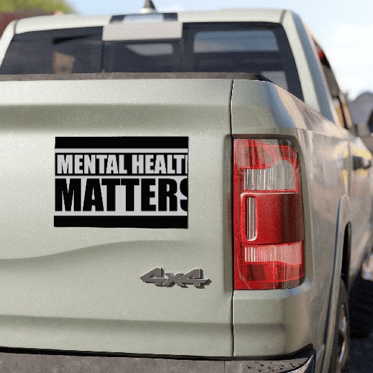 mental health matters quote Car Magnets