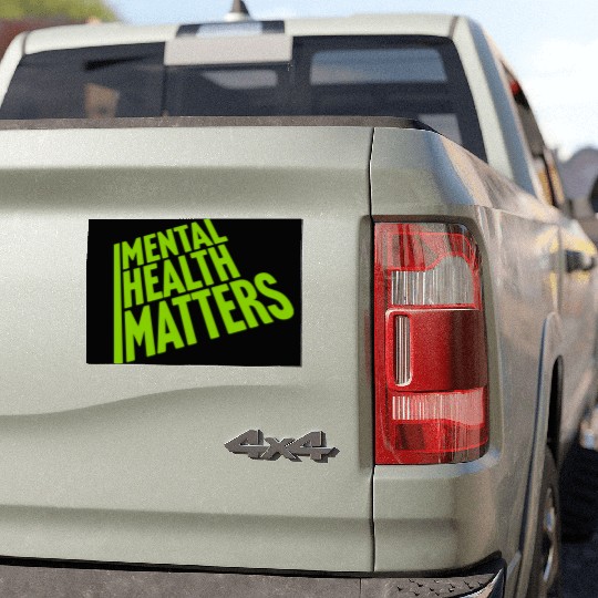 mental health matters quote Car Magnets