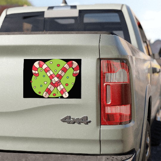 candy canes Car Magnets