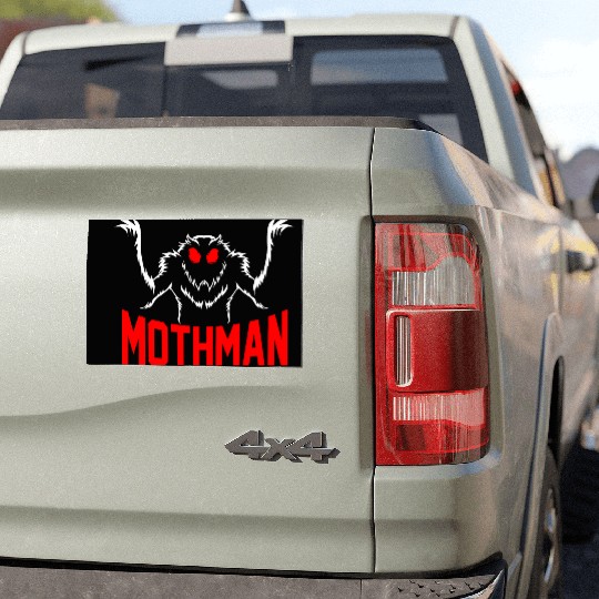 Folklore Monsters Cryptid Goth Mothman Car Magnets