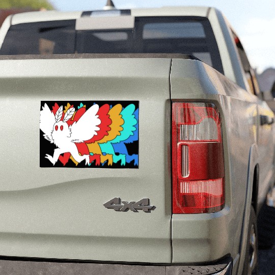 Cryptozoologist Cryptid Mothman Car Magnets