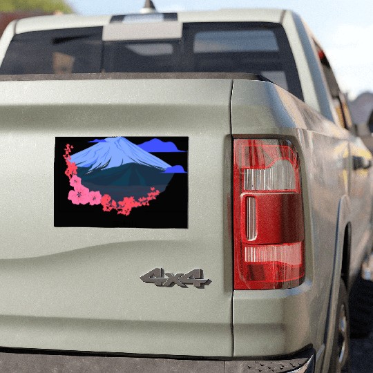 Mount Fuji Car Magnets