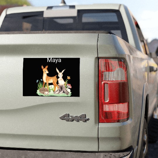 Animal deer rabbit hedgehog Maya Car Magnets