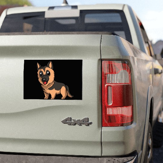 Dog German Shepherd Car Magnets