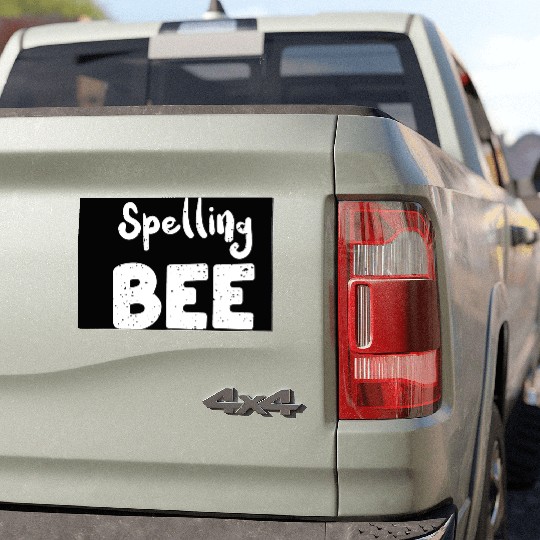 Spelling Bee - Teacher Car Magnets