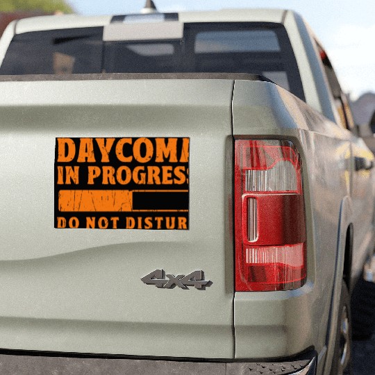 Daycoma in progress Do not Disturb - dreamer Car Magnets