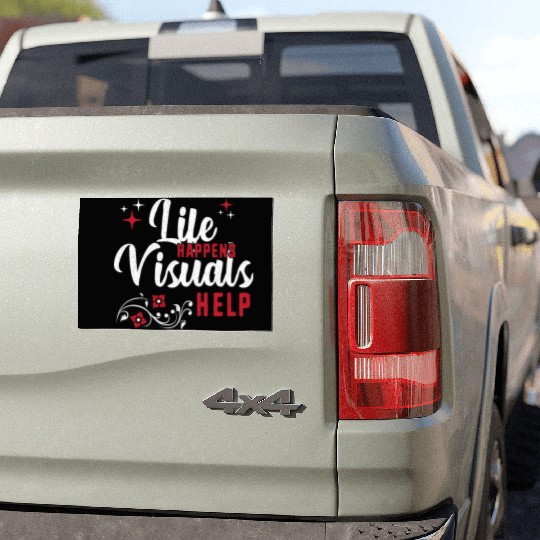 Sped Teacher Aba Therapy Life Happens Visuals Help Car Magnets