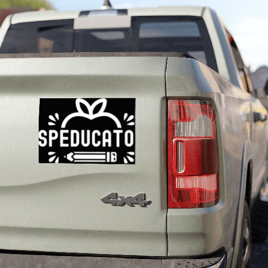 Speducator Cute Sped Special Education Teacher Car Magnets