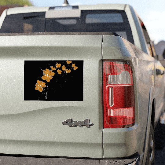 Funny Nature Forest Animal Dandelion Squirrel Car Magnets