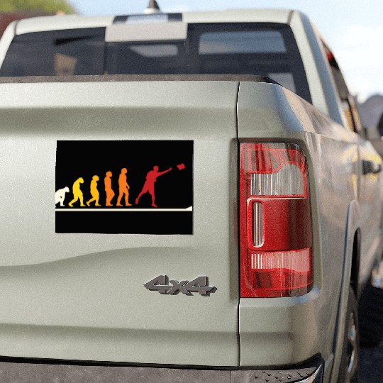 Cornhole Evolution Car Magnets