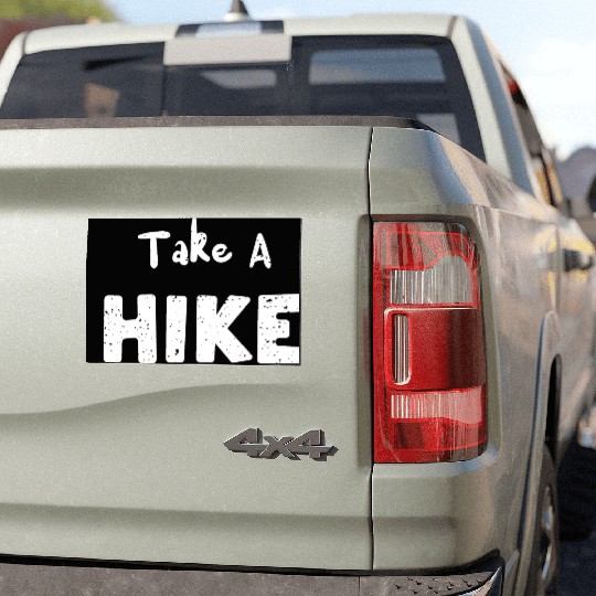 Take A Hike - Hiking Car Magnets