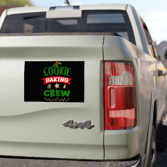 Cookie Baking Crew Car Magnets