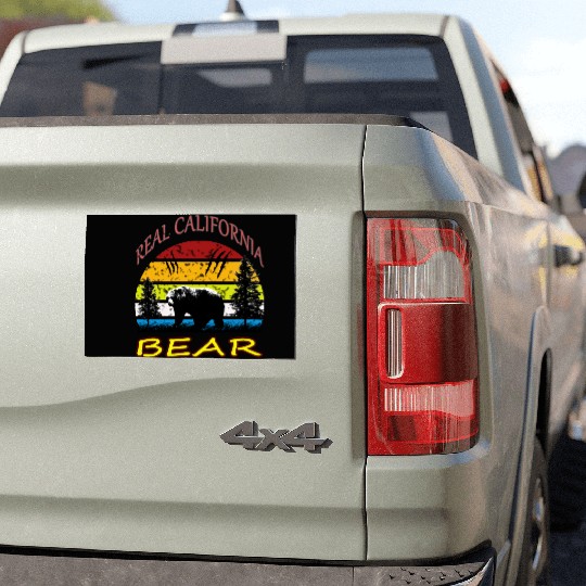 California BEAR Car Magnets