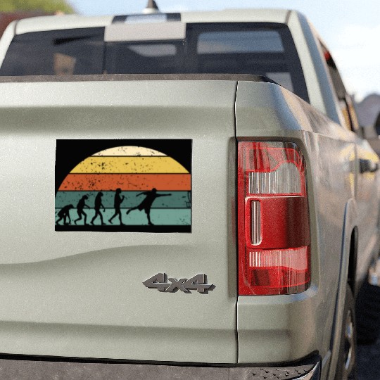 Disc Golf Disc Golfing Player Ultimate Frisbee Car Magnets