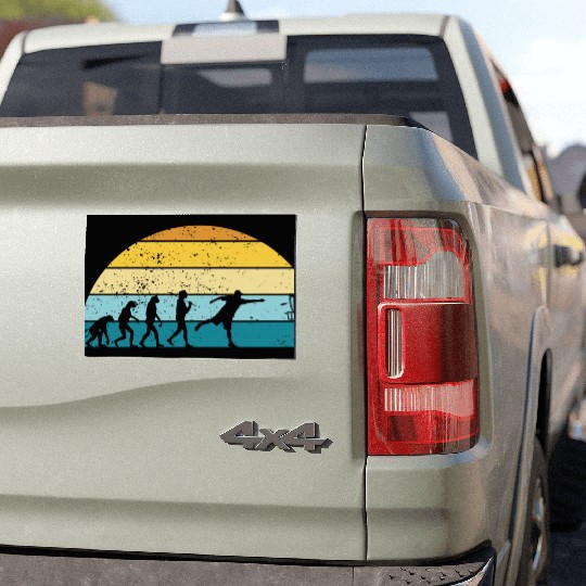 Disc Golf Disc Golfing Player Ultimate Frisbee Car Magnets