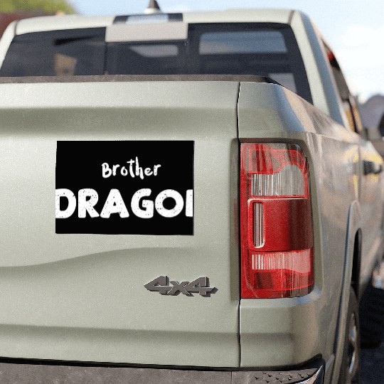 Brother Dragon - Brother Car Magnets