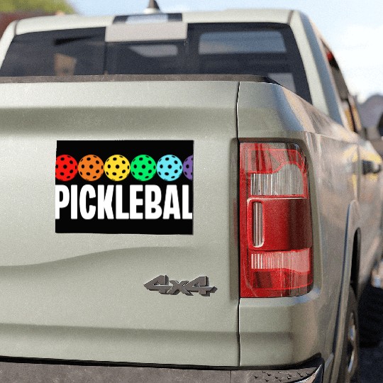 Pickleball Car Magnets