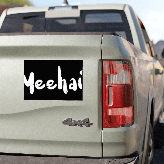 Yeehaw - Science Car Magnets