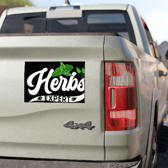 Herbs Expert Gardening Herbalist Herb Herbalism Car Magnets