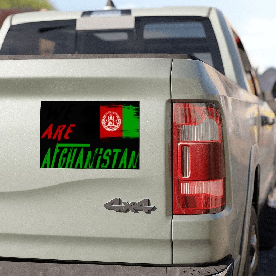 We are Afghanistan Car Magnets