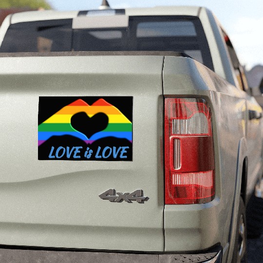 Love is Love 2 Car Magnets