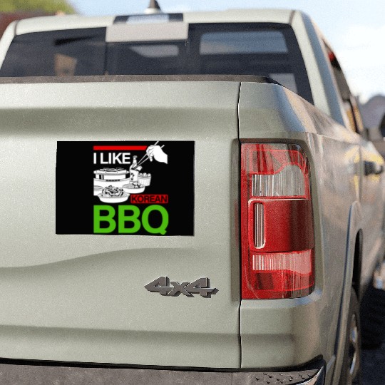 Korean BBQ, Korean Car Magnets
