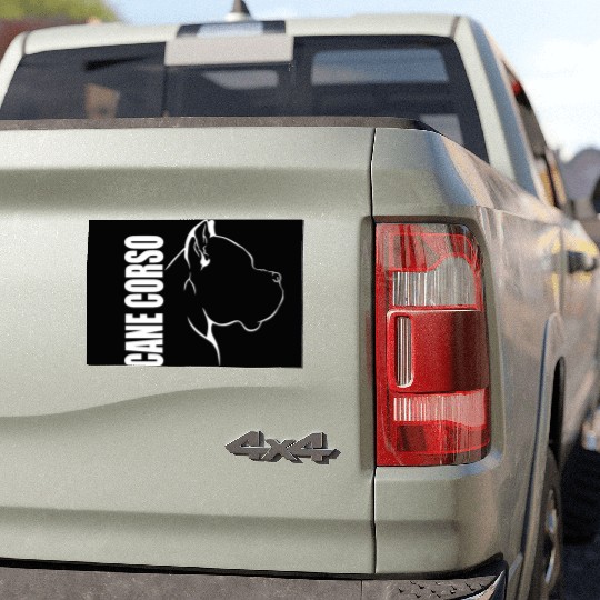 Proud Cane Corso Profile dog mom Car Magnets