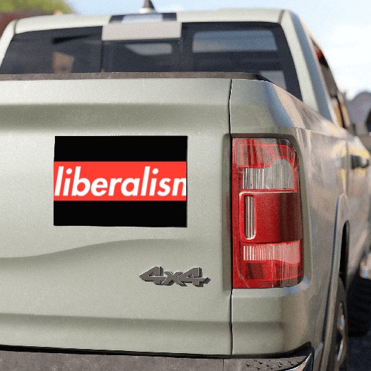 Liberalism Capitalism Politics Gift Car Magnets