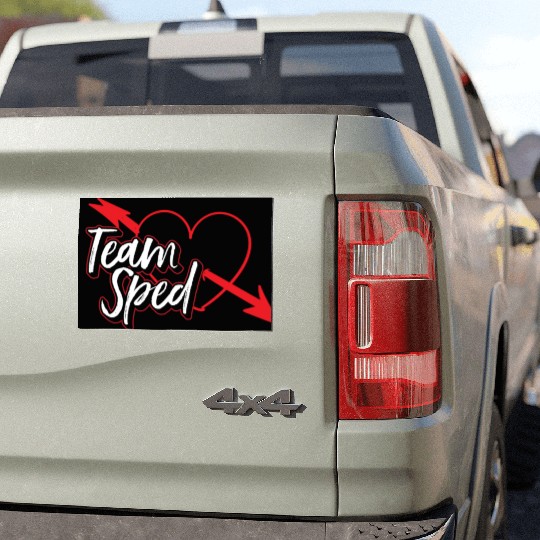 Team Sped Teacher Awareness Special Education Car Magnets