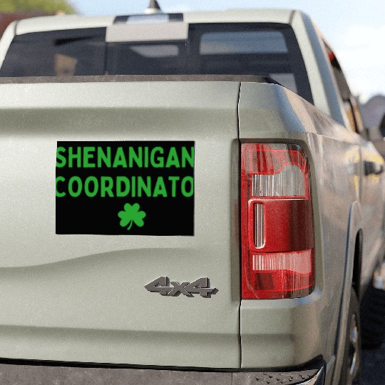 Shenanigans Coordinator Car Magnets