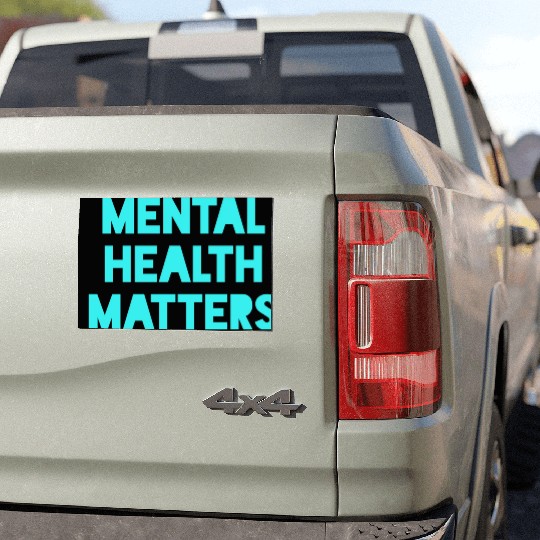 Mental Health Matters Car Magnets
