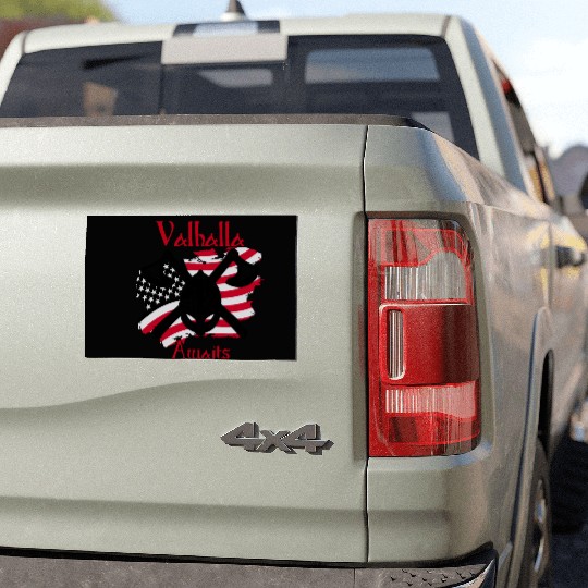 Valhalla Awaits Car Magnets
