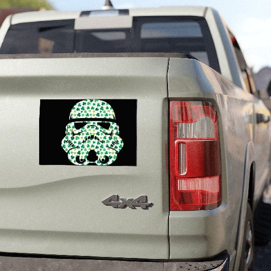 Stormtrooper Saint Patricks Day Car Magnets